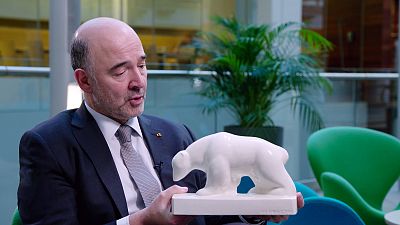 Real Stuff: European Commissioner Moscovici & His Shiny Bear