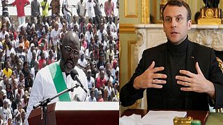 Liberia : les symboles du voyage de George Weah en France