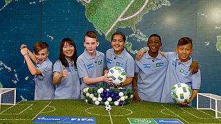 Football for Friendship draw held ahead of the 2018 World Cup