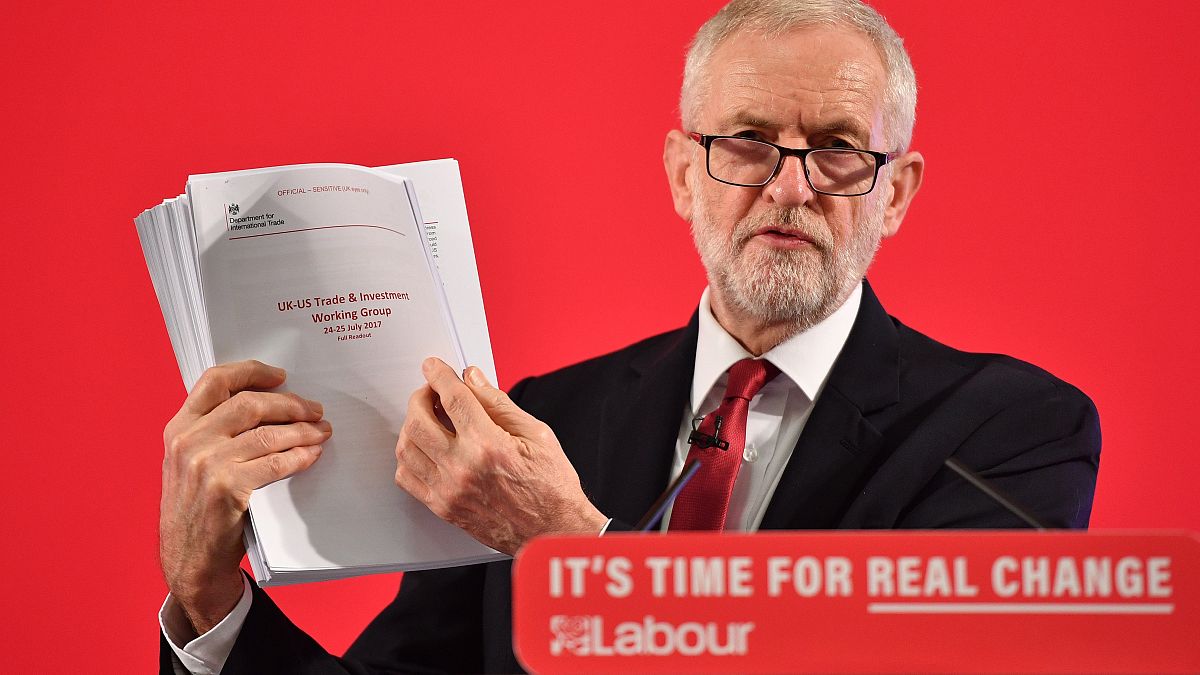 Image: Jeremy Corbyn Makes Campaign Announcement On NHS