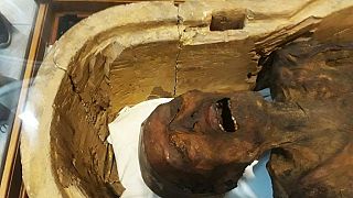 Égypte : la "momie hurlante" exposée au musée du Caire