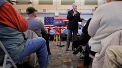 Image: Democratic 2020 U.S. presidential candidate Biden speaks during a st