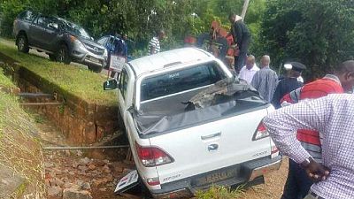 Driver killed as Kabila's convoy crashes in Zambia