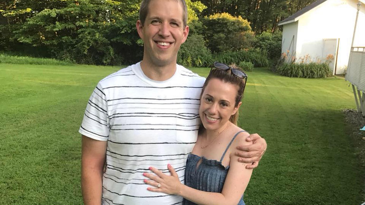 Image: Matthew and Lauren Urey, who were among one of the injured after the