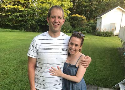 Matthew and Lauren Urey, who were among one of the injured after the volcano erupted in White Island, New Zealand.