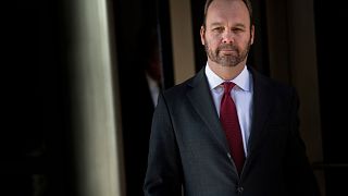 Image: Former Trump campaign official Rick Gates leaves Federal Court on De