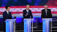 Image: Democratic debate
