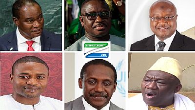 Sierra Leone elects new president: Profiles of top six contenders