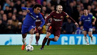 Chelsea, Barca happy with own performances