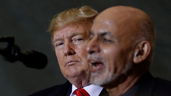 Image: Afghan President Ashraf Ghani and President Donald Trump Image: Afghan President Ashraf Ghani and President Donald Trump