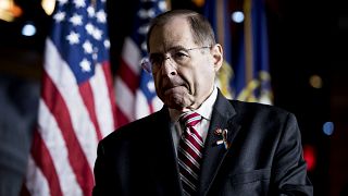 Image: House Judiciary Committee Chairman Jerrold Nadler, D-N.Y., walks off