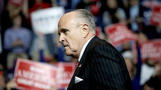 Former New York City Mayor Rudolf Giuliani appears before Republican U.S. p