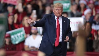 Image: President Trump Holds "Merry Christmas" Campaign Rally In Michigan