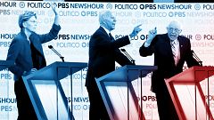 Image: Democratic Presidential Candidates Participate In Last Debate Of 201