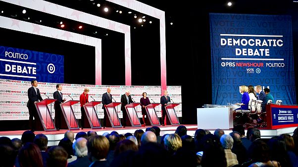 Image: US-VOTE-2020-DEMOCRATS-DEBATE Image: US-VOTE-2020-DEMOCRATS-DEBATE