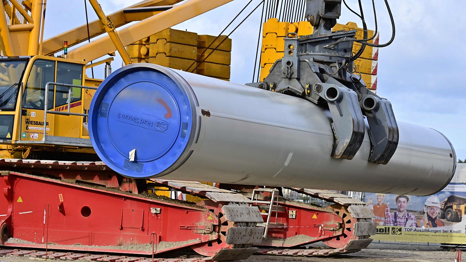 Image: FILES-GERMANY-RUSSIA-ENERGY-GAS-NORD-STREAM