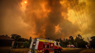 Image: Firefighters Continue To Battle Bushfires As Catastrophic Fire Dange