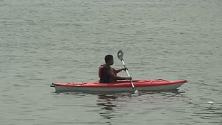 Kayaking gives Lagos residents a different view of the city