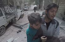 Das schreckliche Leiden der Kinder in Ost-Ghouta