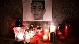 Vigil held for slain Slovak journalist as government offers 1 million euro reward