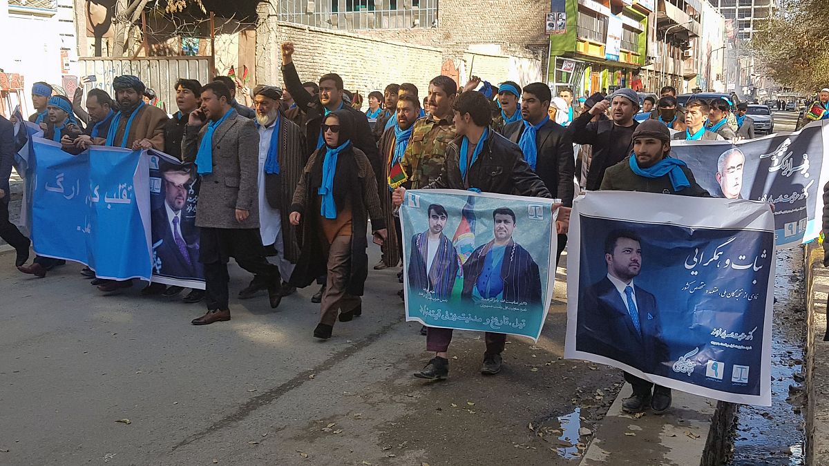 Image: Protest against the gov't in Afghanistan