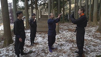 Would-be ninjas nurture their inner warrior in Akame, Japan