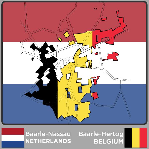 Belgium Netherlands Border Map This Is The World's Most Complex Border Situation | Euronews