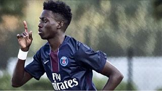 George Weah's son makes debut at French club PSG