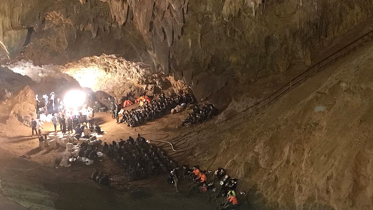 Image: Thailand Cave rescue
