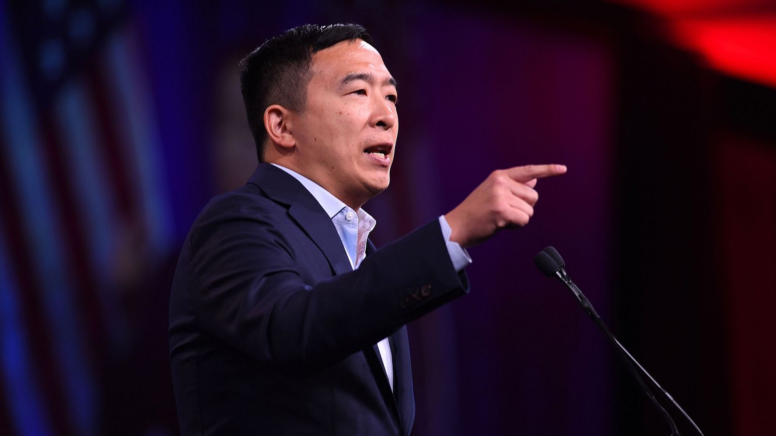 Image: Democratic Presidential hopeful Andrew US entrepreneur Andrew Yang s