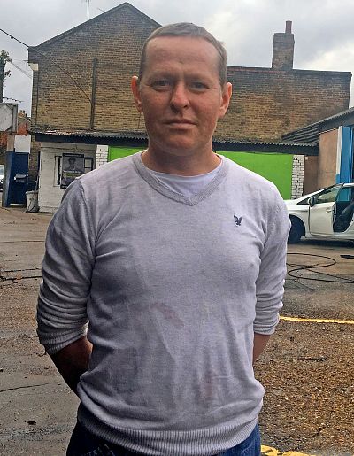 Przemys?aw Piechura, 38, has lived in the U.K. for 7 years. He is considering going home to his native Poland when Brexit happens.