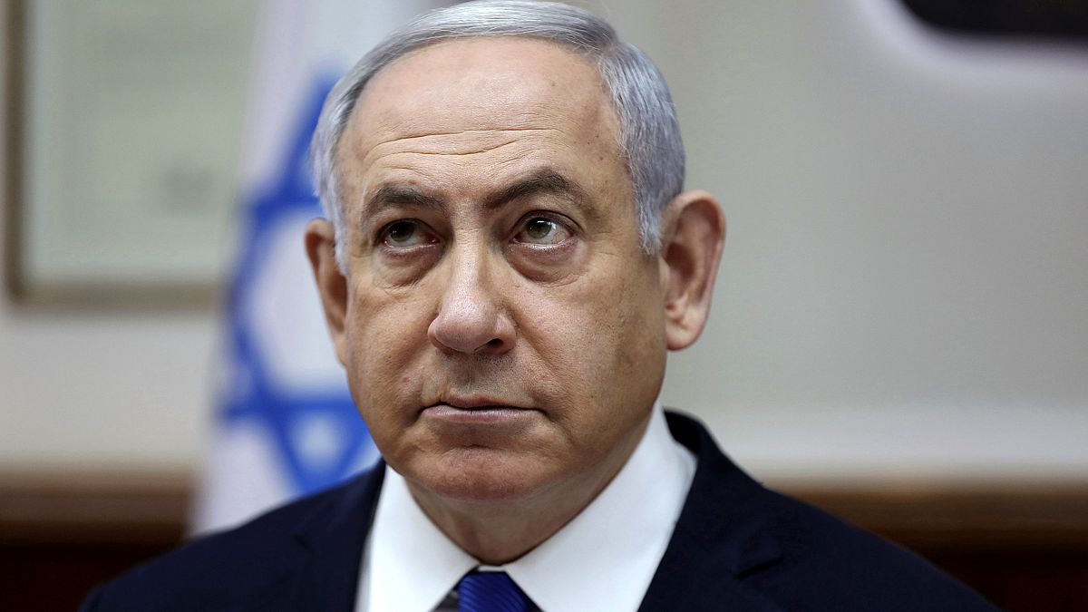 Image: Israeli Prime Minister Benjamin Netanyahu attends a cabinet meeting 