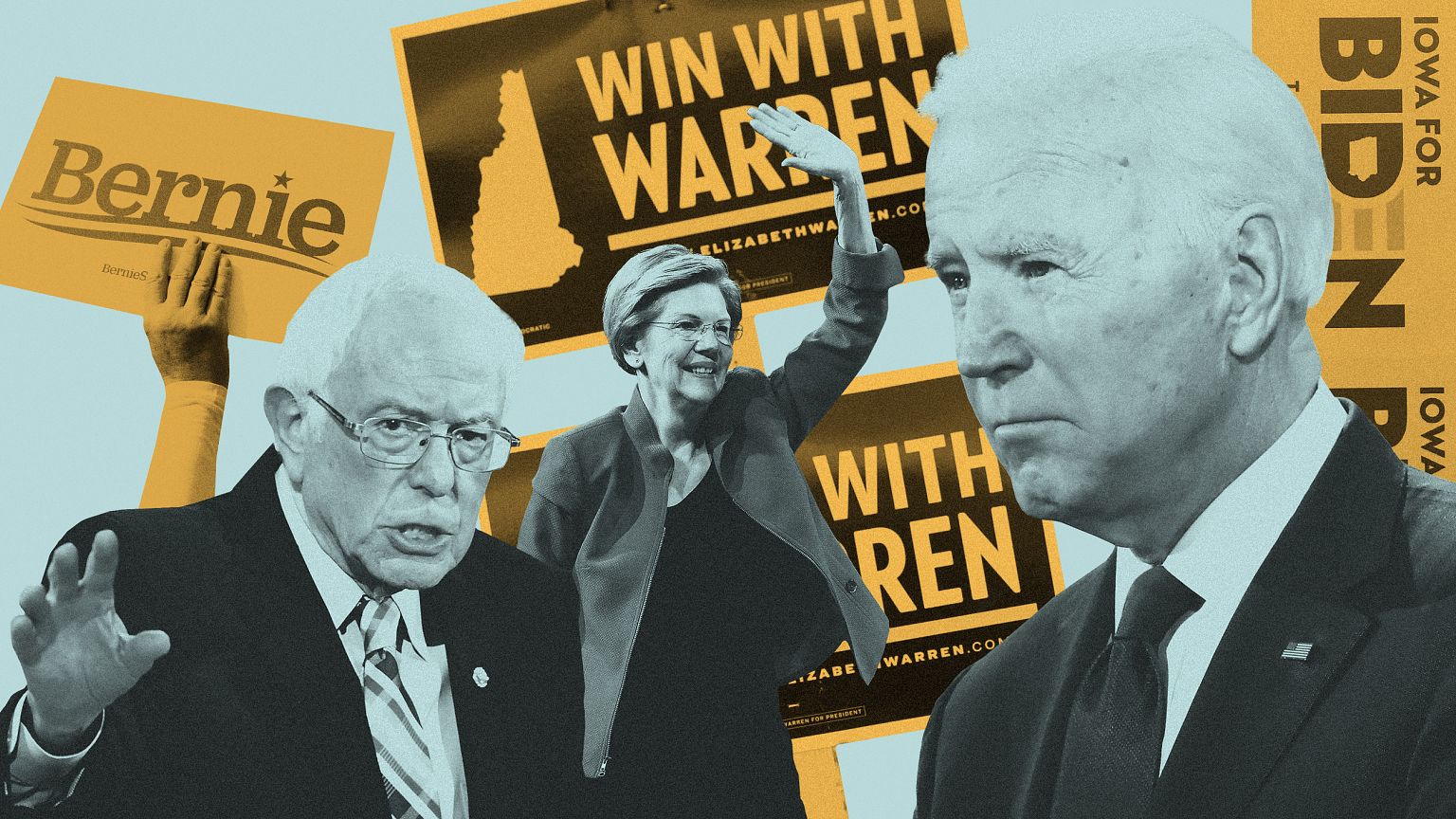 Image: The Democratic presidential candidates are kicking off the New Year 