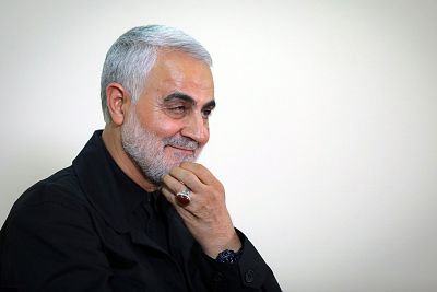 Qassim Suleimani, commander of the Quds Force, in Tehran.