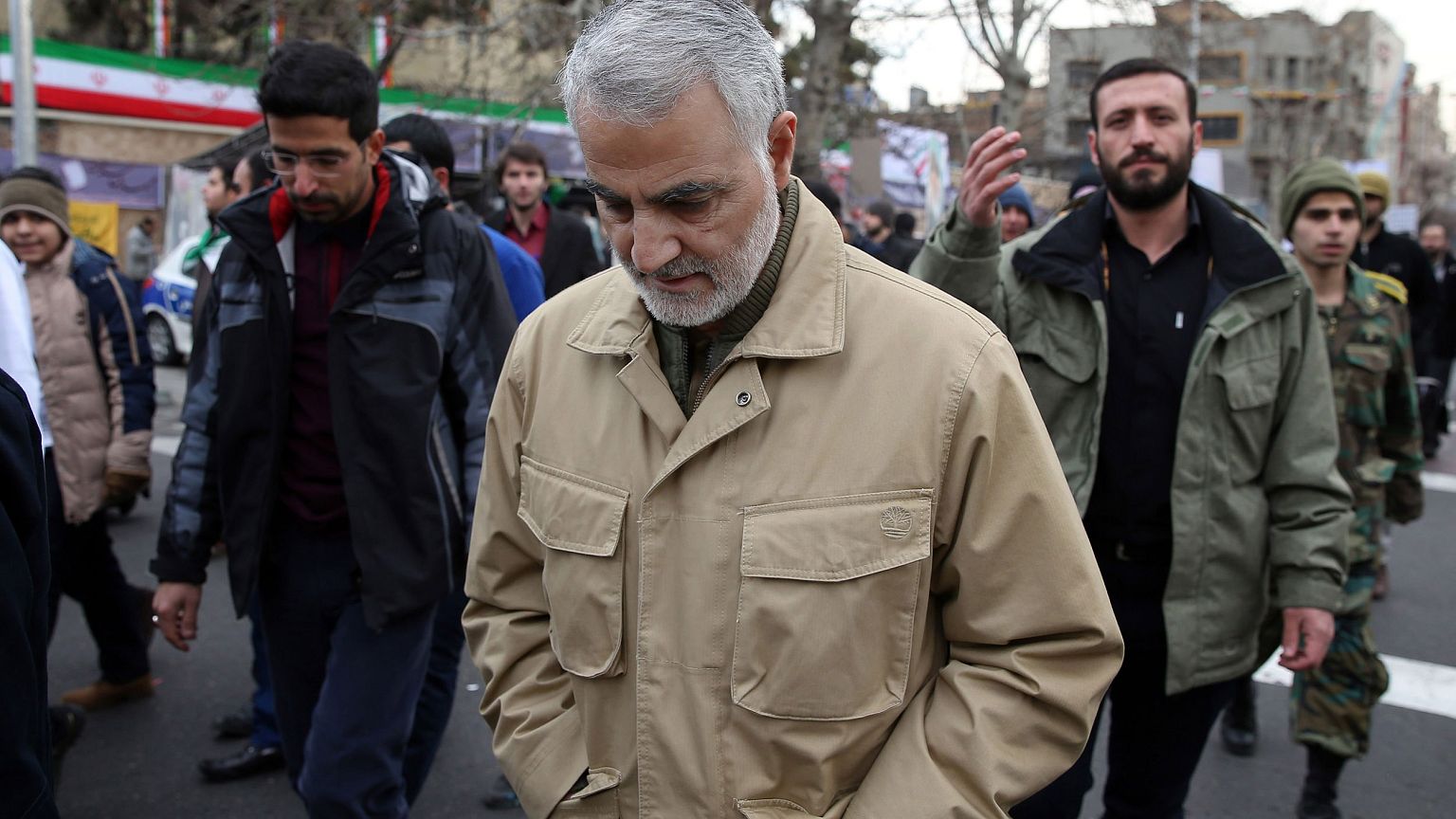 Image: The commander of the Iranian Revolutionary Guard's Quds Force, Gener