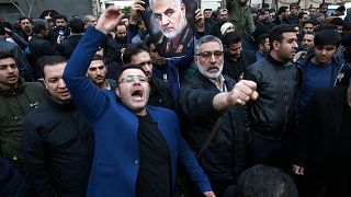 Image: Protest against the assassination of Iranian Major-General Soleimani