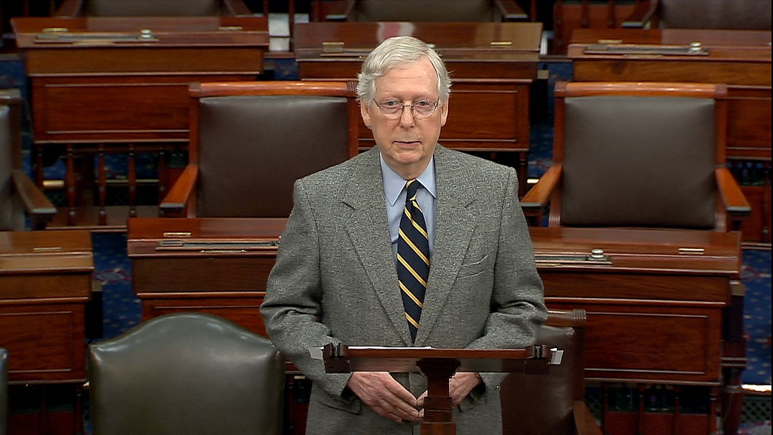 McConnell, Schumer start the year deadlocked over Senate impeachment trial