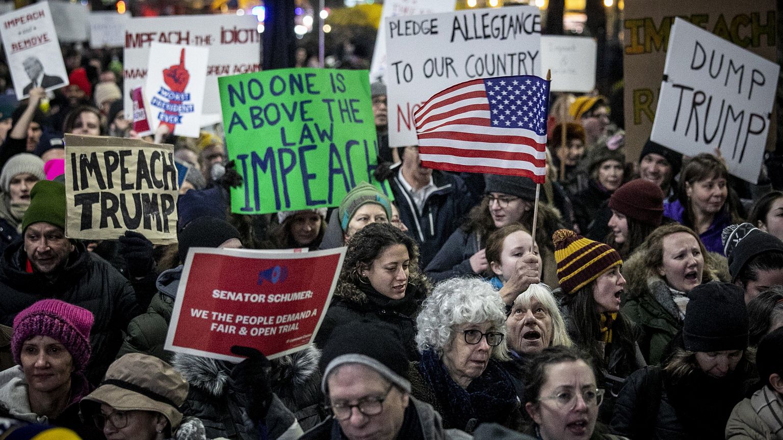 Image: Impeachment protest