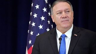 Image: U.S. Secretary of State Pompeo delivers remarks on human rights in I