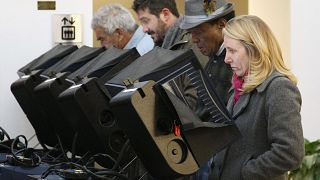 Image: voting machines