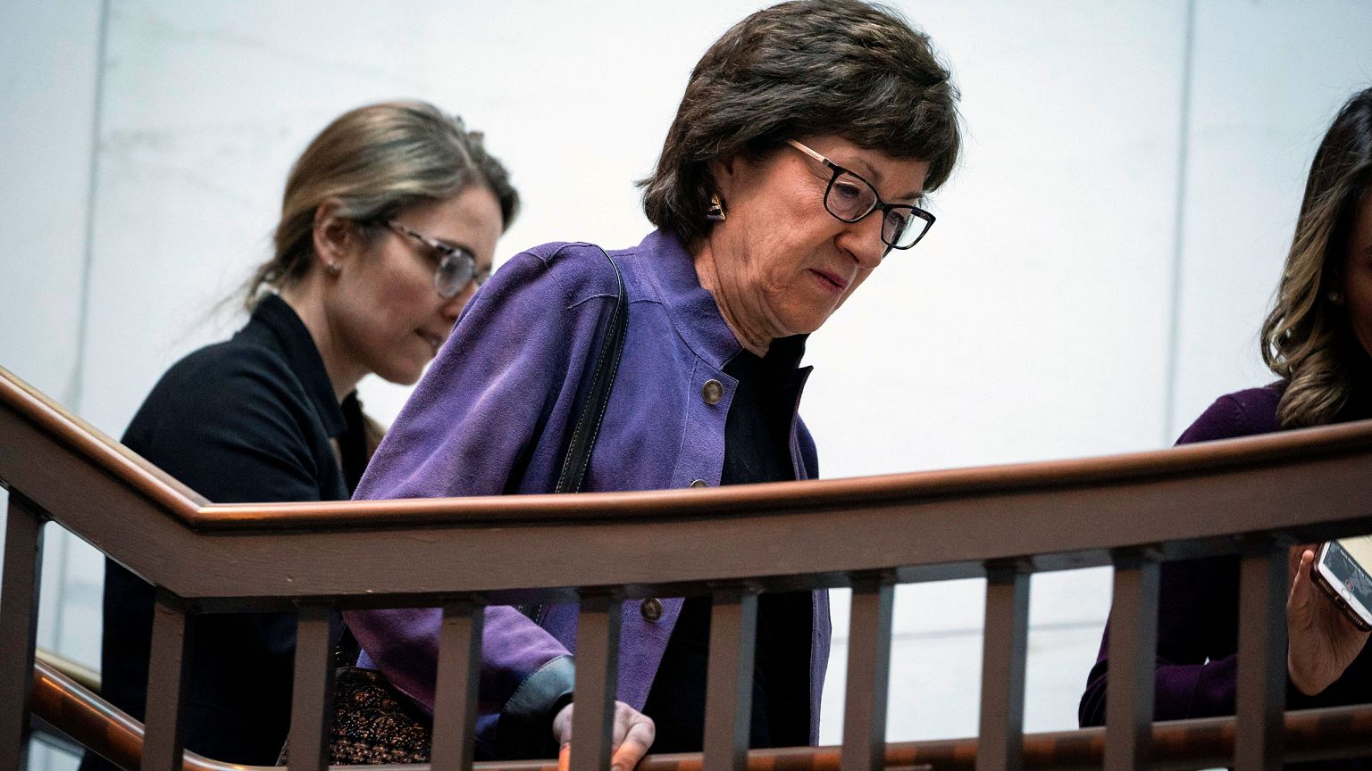 Image: Capitol Hill security briefing on developments with Iran after attac