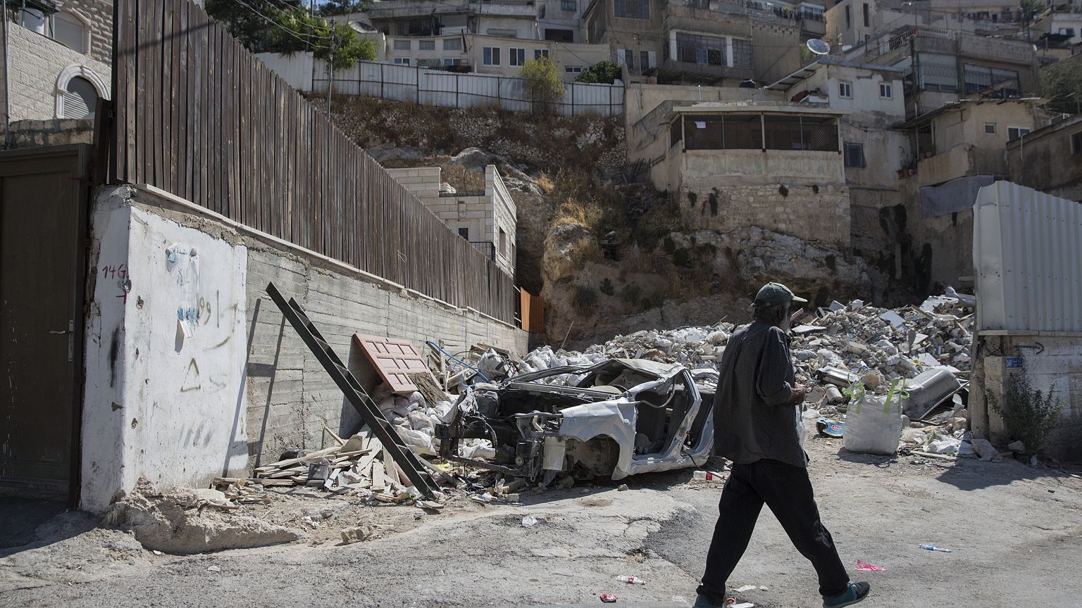 Image: A Palestinian man 