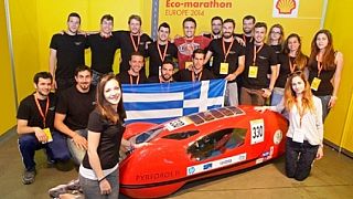 Greek engineering students build prototype electric car