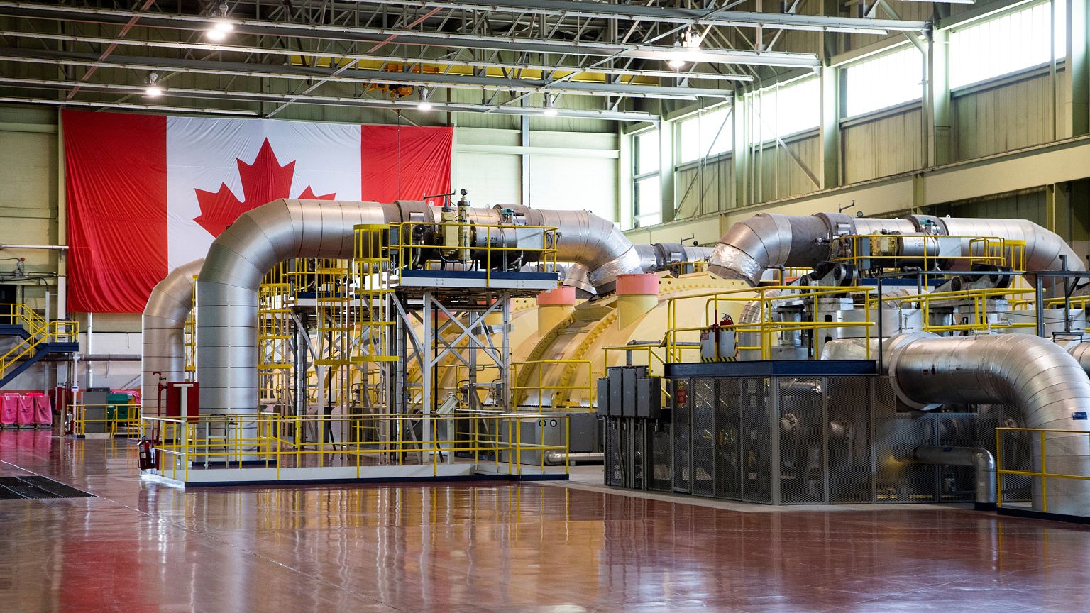 Image: The Pickering Nuclear Power Generating Station near Toronto on April