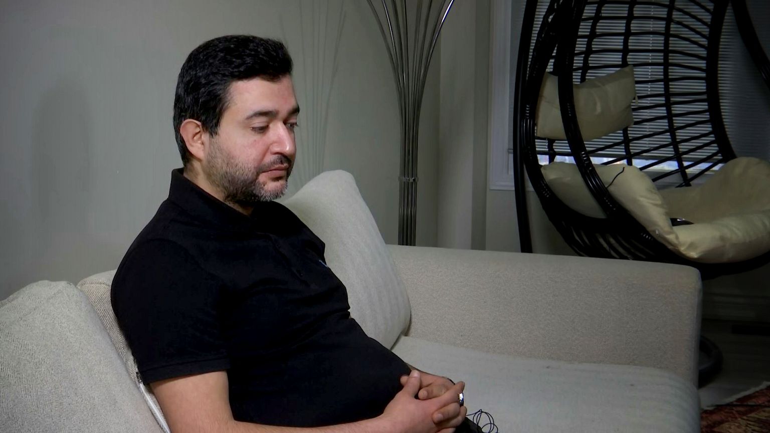 Image: Meisam Salahi speaks about his brother, Moshen Salahi, and sister-in