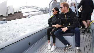 Image: Prince Harry, Duke of Sussex and Meghan, Duchess of Sussex in Sydney