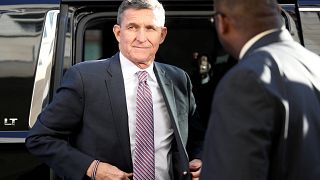 Image: Former national security adviser Flynn arrives for sentencing hearin