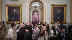 Image: Senators Hold Media Availability After Weekly Policy Luncheons