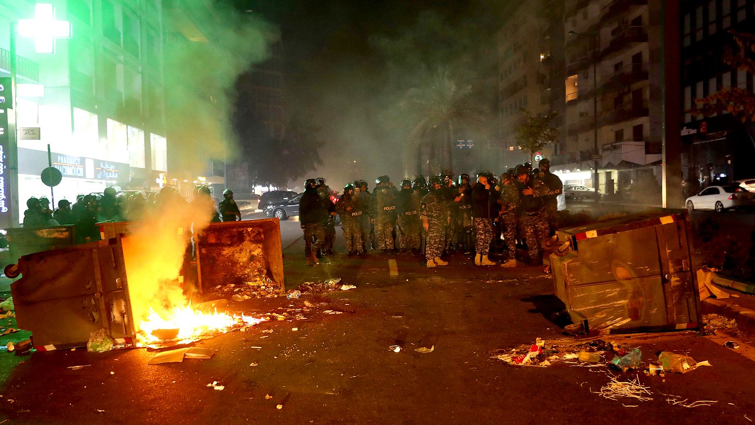 Image: LEBANON-POLITICS-PROTESTS