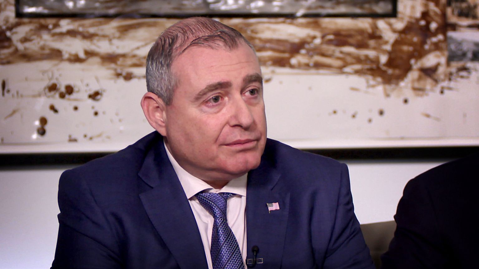 Image: Lev Parnas during an interview on The Rachel Maddow Show on Jan. 15,